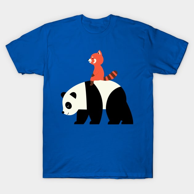 Panda Walk T-Shirt by AndyWestface